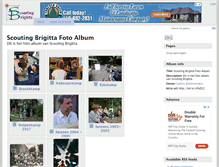 Tablet Screenshot of foto.scoutingbrigitta.nl